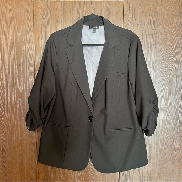 Torrid Blazer 1-Button Size 2 - Picture 1 of 6